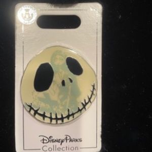 Disney Jack Skellington with Sally Pin